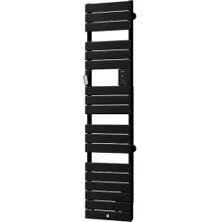 Sèche-serviettes Riviera 2 étroit avec soufflerie 1500W noir carbone - THERMOR - 498258