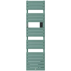Sèche-serviettes Riviera 2 étroit avec soufflerie 1750W vert eucalyptus - THERMOR - 498263