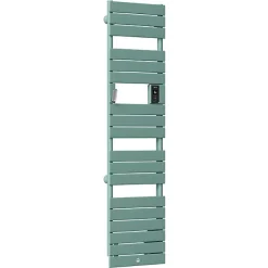 Sèche-serviettes Riviera 2 étroit avec soufflerie 1750W vert eucalyptus - THERMOR - 498263