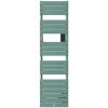 Sèche-serviettes Riviera 2 étroit avec soufflerie 1500W vert eucalyptus - THERMOR - 498255