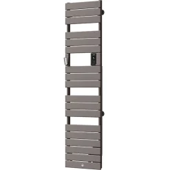 Sèche-serviettes Riviera 2 étroit 500W gris roche - THERMOR - 497558