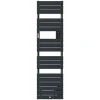 Sèche-serviettes Riviera 2 étroit avec soufflerie 1750W gris roche - THERMOR - 498264