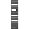 Sèche-serviettes Riviera 2 étroit avec soufflerie 1750W gris menhir - THERMOR - 498262