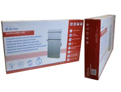 Sèche-serviettes verre trempé miroir display LED 2000W