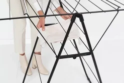 Séchoir à linge Hangon noir mat 15 m Brabantia