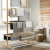 Séchoir à linge pliable 3 niveaux RITA capacité 22M en bambou