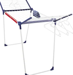 Séchoir à linge sur pied 20 m avec accessoires, Leifheit Pegasus 200 Solid Comfort