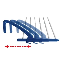 Séchoir pour balcon télescopique en aluminium