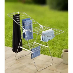 Séchoir étendoir en acier ajustable Flex - 15 m d'étandage