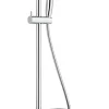 SCHÜTTE AQUASTAR système de douche avec tablette chromé/anthracite