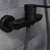 SCHÜTTE Mitigeur de douche DENVER Noir mat