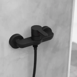 SCHÜTTE Mitigeur de douche DENVER Noir mat