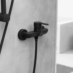 SCHÜTTE Mitigeur de douche DENVER Noir mat