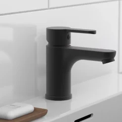 SCHÜTTE Mitigeur de lavabo DENVER Noir mat