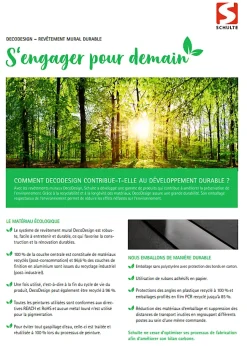 Schulte pack de 2 panneaux muraux 100x210cm+3 profilés alu - revêtement - DécoDesign DÉCOR pierre gris-clair