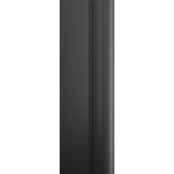 Schulte Pare-baignoire + Paroi latérale fixe 80x70x140 cm - Écran pivotant - Verre transparent 5 mm - Profil Noir