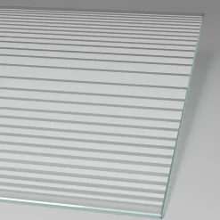 Schulte Pare-baignoire 70x130 cm - Réversible - Écran pliant - Verre de Sécurité transparent 5mm - Décor Bandes - Blanc