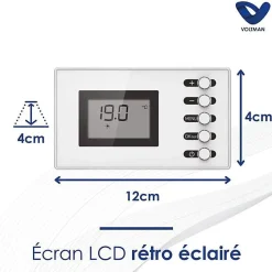 Seche-serviettes Voltman 500 W