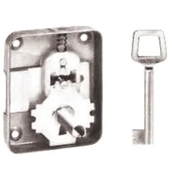 Serrure 70 spéciale EDF 60X35mm C40 droite - VACHETTE - 11432000