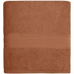 Serviette de toilette 550 g/m² Brique 50x100 cm LUXURY