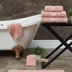 Serviette de toilette 550 g/m² Poudre 50x100 cm LUXURY