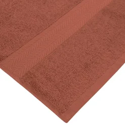 Serviette de toilette 550 g/m² Terracota 50x100 cm LUXURY