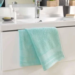 Serviette de toilette 50 x 90 cm Tendresse vert celadon