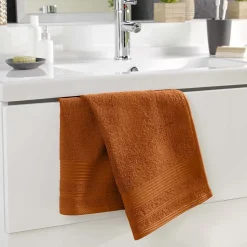 Serviette de toilette 50 x 90 cm Tendresse caramel