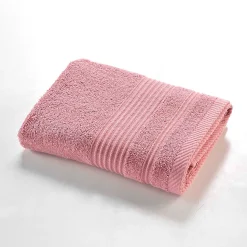 Serviette de toilette 50 x 90 cm Tendresse rose