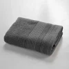 Serviette de toilette 50 x 90 cm Tendresse anthracite