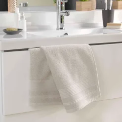 Serviette de toilette 50 x 90 cm Tendresse lin