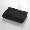 Serviette de toilette 50 x 90 cm Tendresse noir