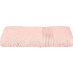 Serviette de toilette Essentiel - coton 450 gr/m² - rose 50x90 cm - Atmosphera