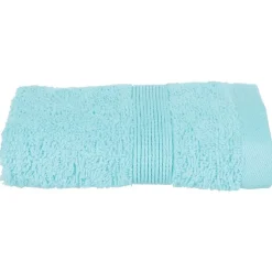 Serviette de toilette invite 30 x 50 cm Couleur moderne aqua