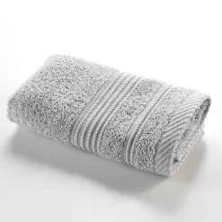 Serviette de toilette invite 30 x 50 cm Tendresse gris