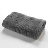 Serviette de toilette invite 30 x 50 cm Tendresse anthracite