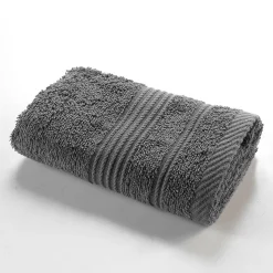 Serviette de toilette invite 30 x 50 cm Tendresse anthracite