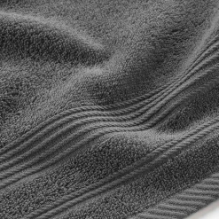 Serviette de toilette invite 30 x 50 cm Tendresse anthracite