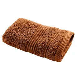Serviette de toilette invite 30 x 50 cm Tendresse caramel