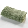 Serviette de toilette invite 30 x 50 cm Tendresse kaki