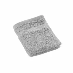 Serviette de toilette invite 30 x 50 cm Elegante gris perle