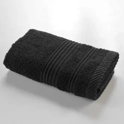 Serviette de toilette invite 30 x 50 cm Tendresse noir