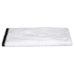 Serviette de toilette Joia - coton 550 gr/m² - blanc 50x90 cm - Atmosphera