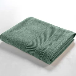 Serviette de Toilette unie 50x90 cm - Collection Tendresse - Éponge 500 g,m² - 50 x 90 cm - Orage