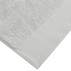 Serviette de toilette Zéro Twist 560 g/m² Gris Perle 50x100 cm SENSOFT