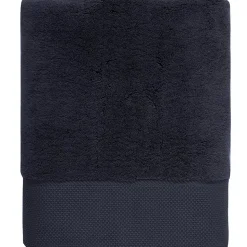 Serviette de toilette Zéro Twist 560 g/m² Bleu Nuit 50x100 cm SENSOFT