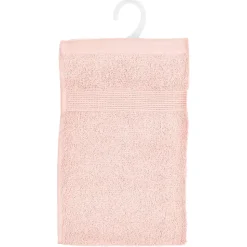 Serviette invité Essentiel - coton 450 gr/m² - rose 30x50 cm - Atmosphera