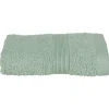 Serviette invité Essentiel - coton 450 gr/m² - vert céladon 30x50 cm - Atmosphera