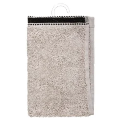 Serviette invité Joia - coton 550 gr/m² - lin 30x50 cm - Atmosphera