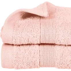 Serviette ou drap de douche 70 x 130 cm Couleur moderne rose